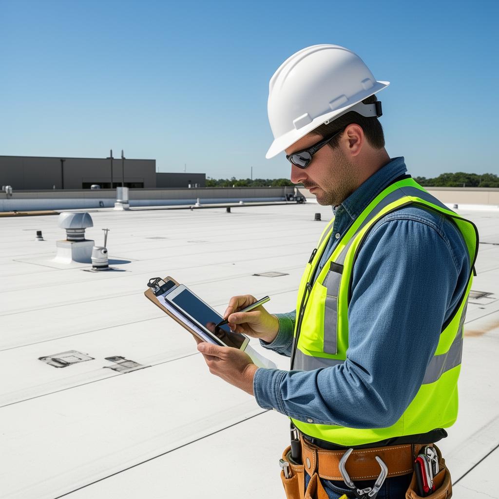 Professional roof inspection and maintenance